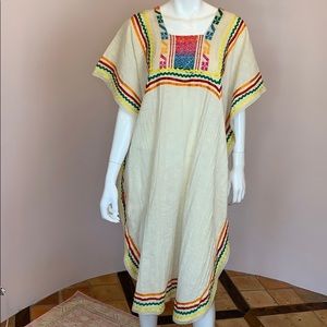 Vintage Mexican style Kaftan.